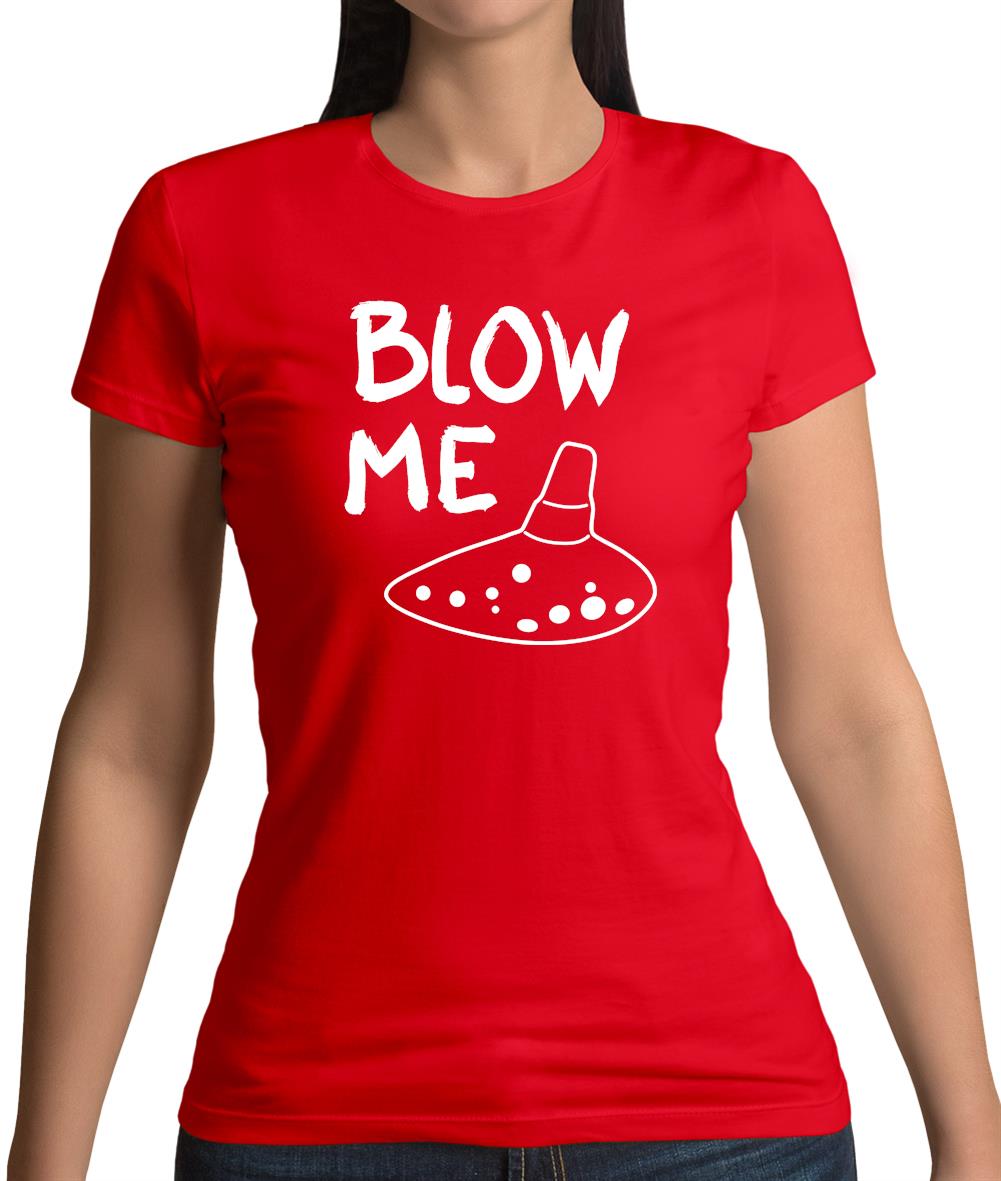Blow Me (Ocarina) Womens T-Shirt Blow Me (Ocarina) Womens T-Shirt