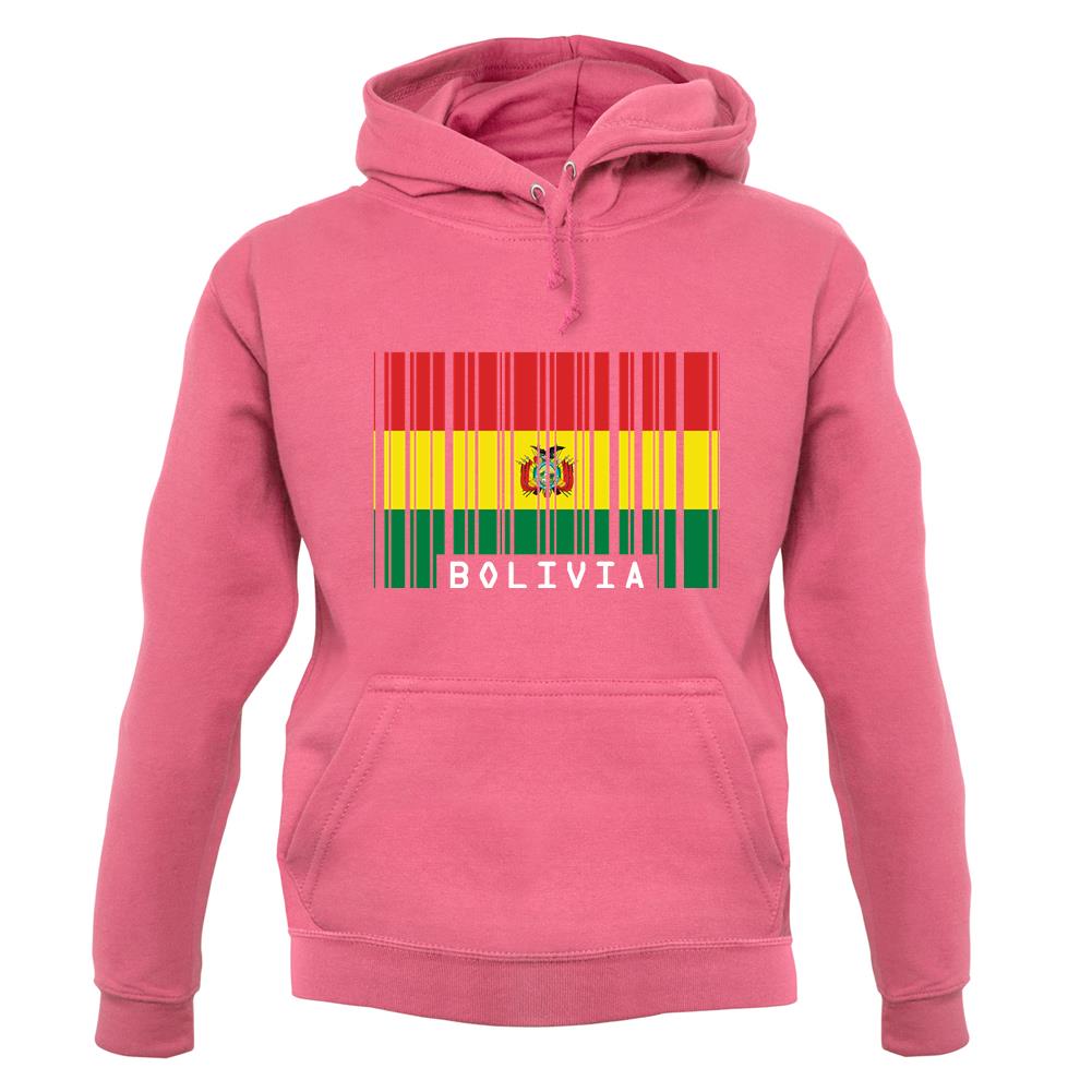 Bolivia Barcode Style Flag unisex hoodie Bolivia Barcode Style Flag unisex hoodie
