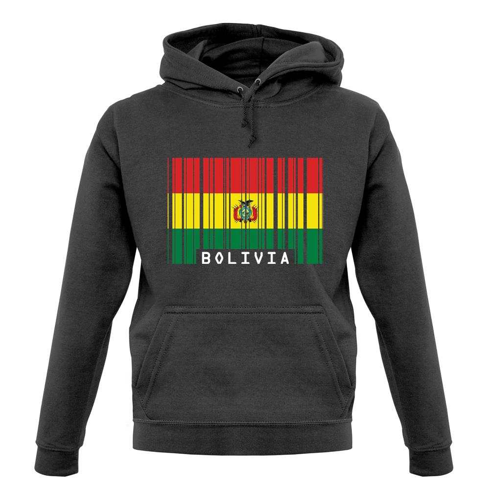 Bolivia Barcode Style Flag unisex hoodie Bolivia Barcode Style Flag unisex hoodie