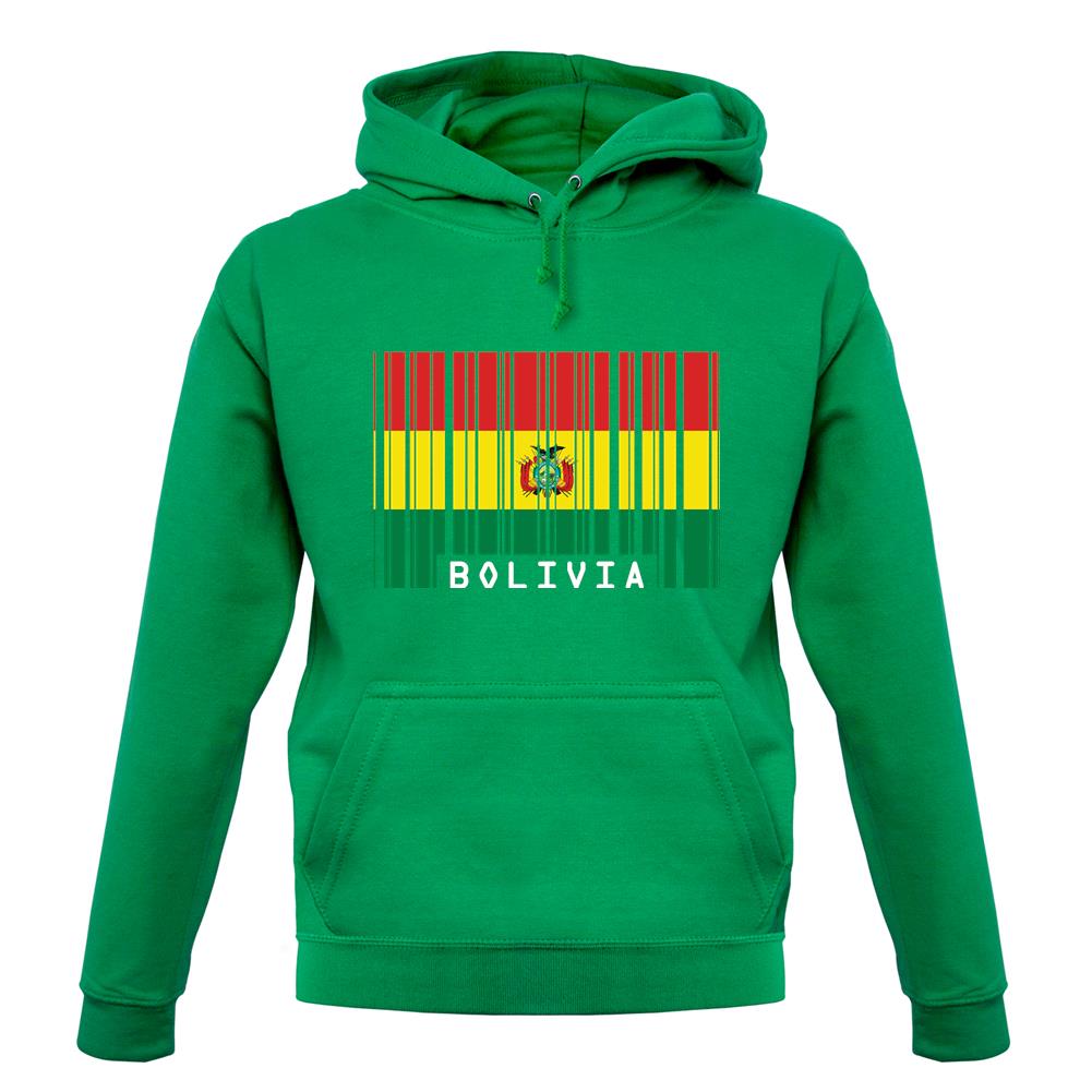 Bolivia Barcode Style Flag unisex hoodie Bolivia Barcode Style Flag unisex hoodie