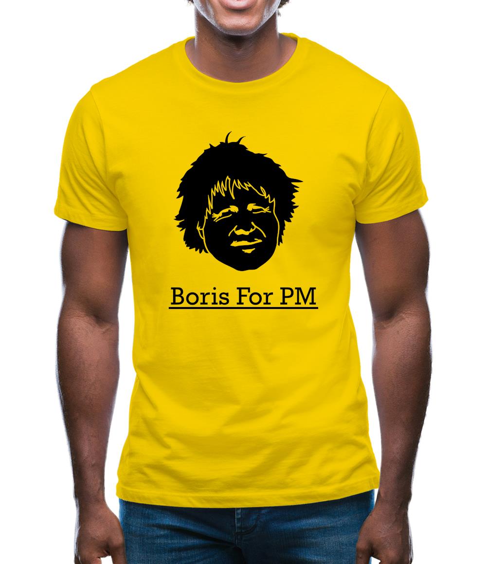 Boris For Pm Mens T-Shirt Boris For Pm Mens T-Shirt