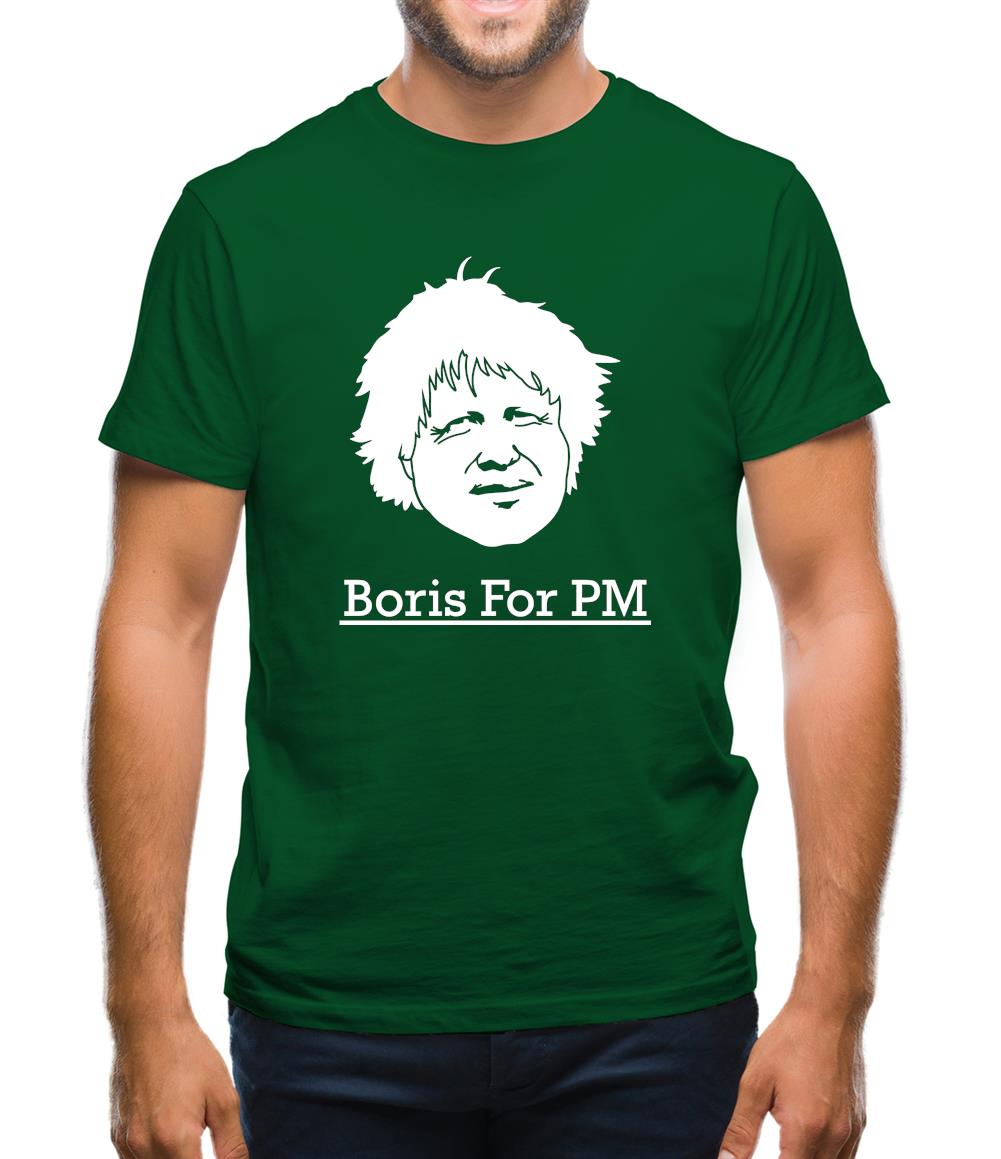 Boris For Pm Mens T-Shirt Boris For Pm Mens T-Shirt