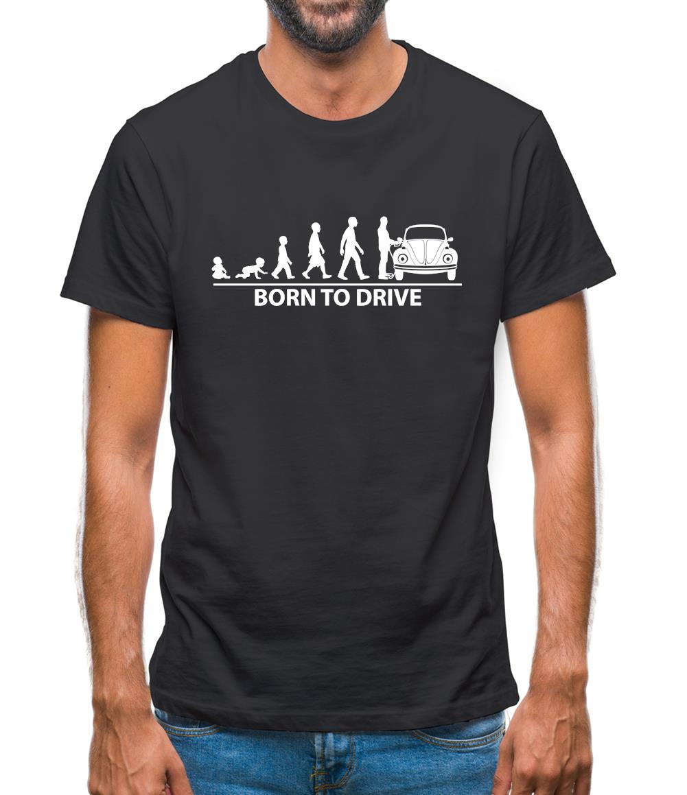Born To Drive (Beetle) Mens T-Shirt Born To Drive (Beetle) Mens T-Shirt