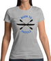 Born To Paddle Womens T-Shirt