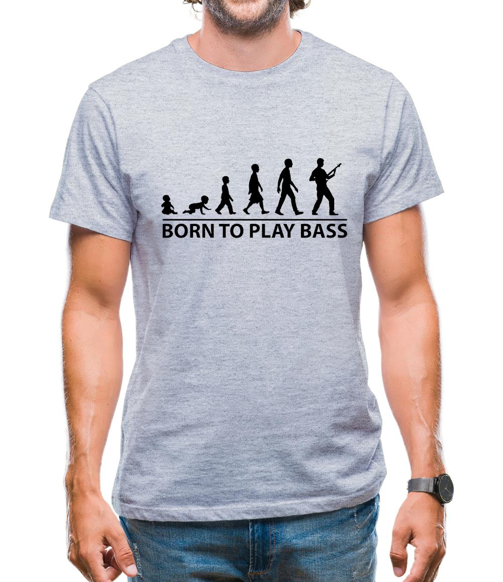 Born To Play Bass Mens T-Shirt Born To Play Bass Mens T-Shirt