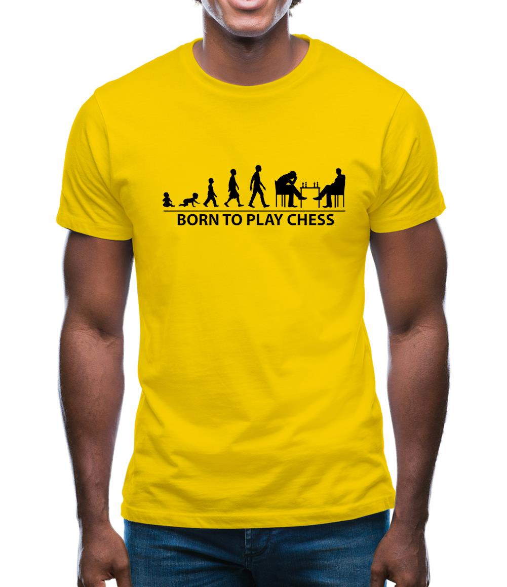 Born To Play Chess Mens T-Shirt Born To Play Chess Mens T-Shirt