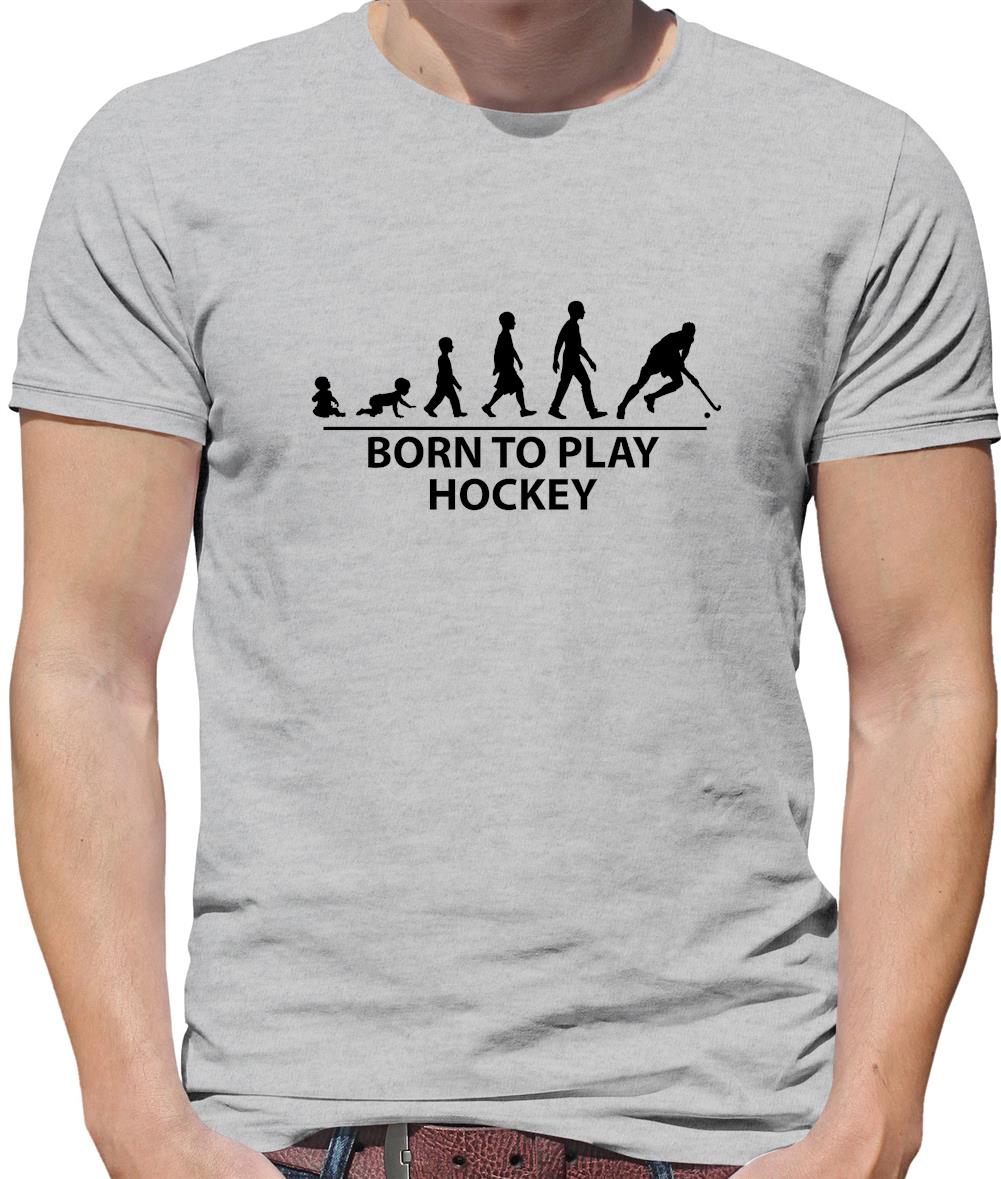 Born To Play Hockey Mens T-Shirt Born To Play Hockey Mens T-Shirt