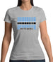 Botswana Barcode Style Flag Womens T-Shirt Botswana Barcode Style Flag Womens T-Shirt