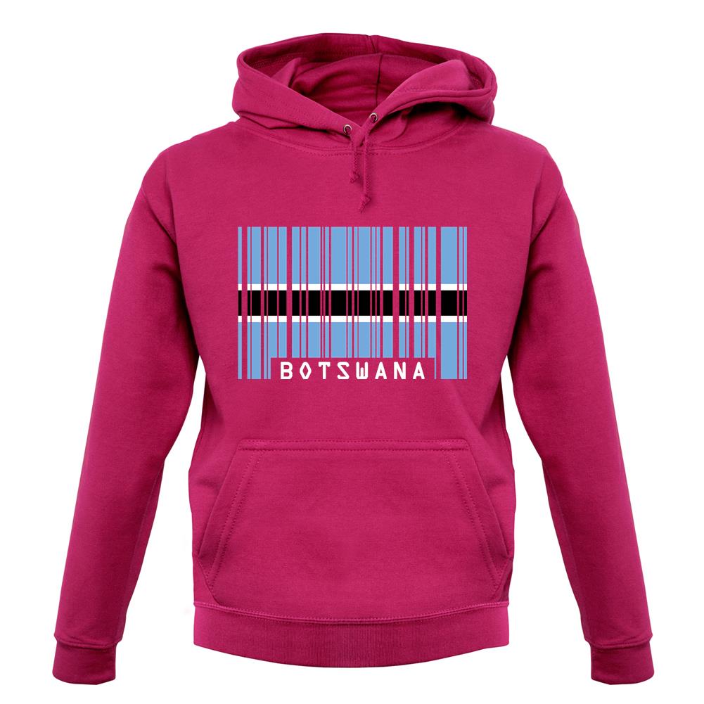 Botswana Barcode Style Flag unisex hoodie Botswana Barcode Style Flag unisex hoodie