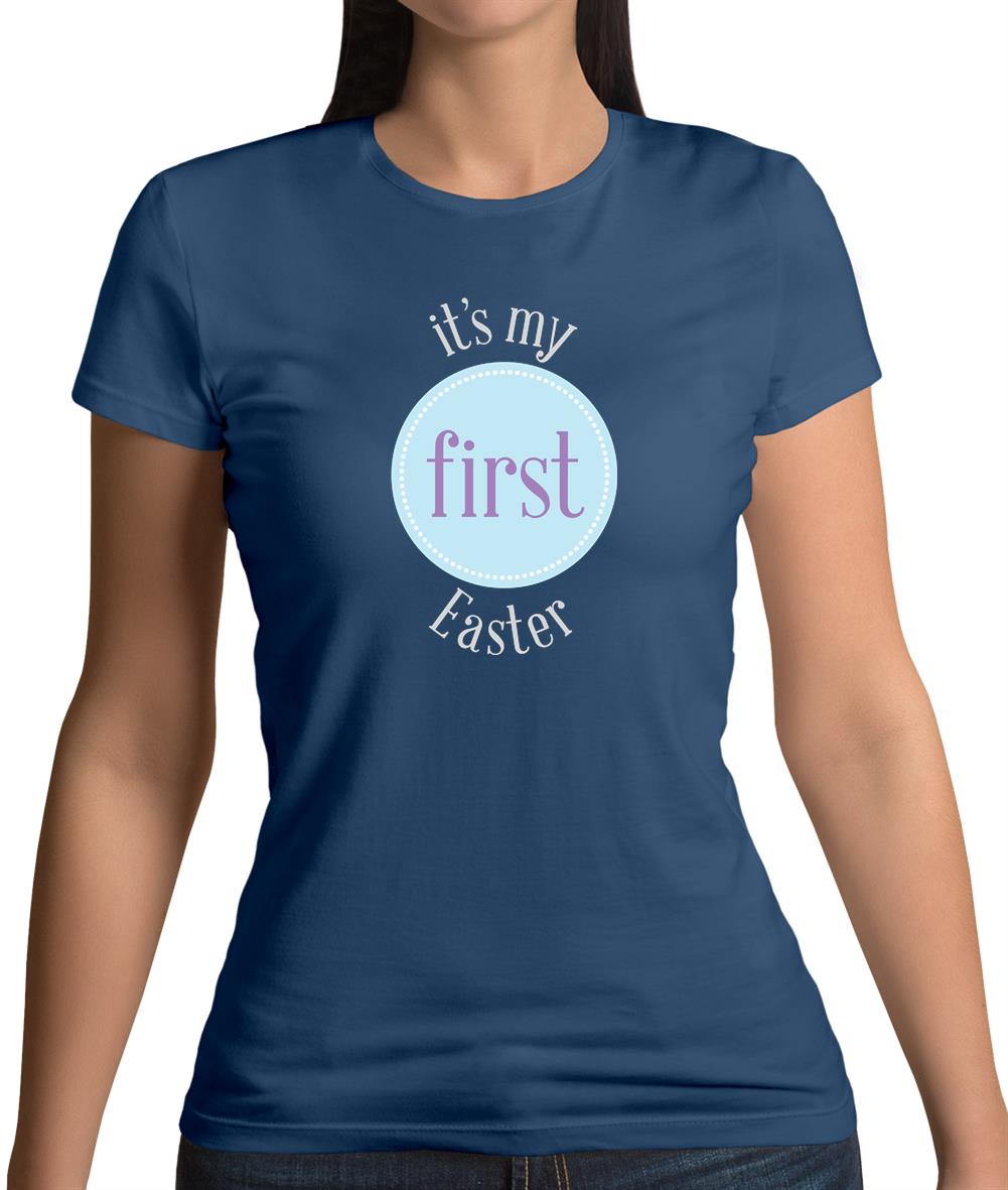 My First Easter (Blue) Womens T-Shirt My First Easter (Blue) Womens T-Shirt