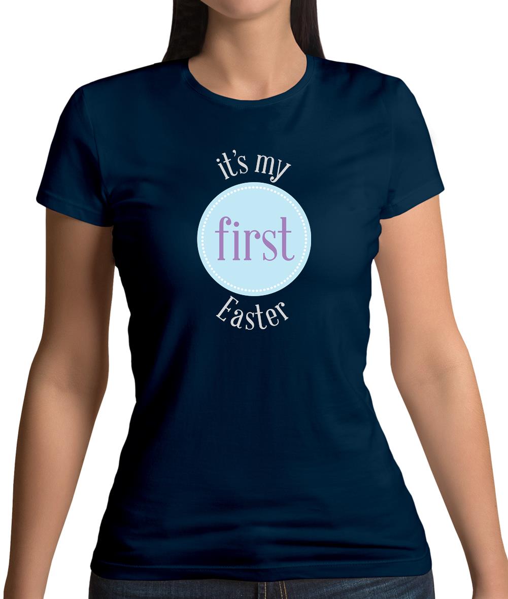 My First Easter (Blue) Womens T-Shirt My First Easter (Blue) Womens T-Shirt