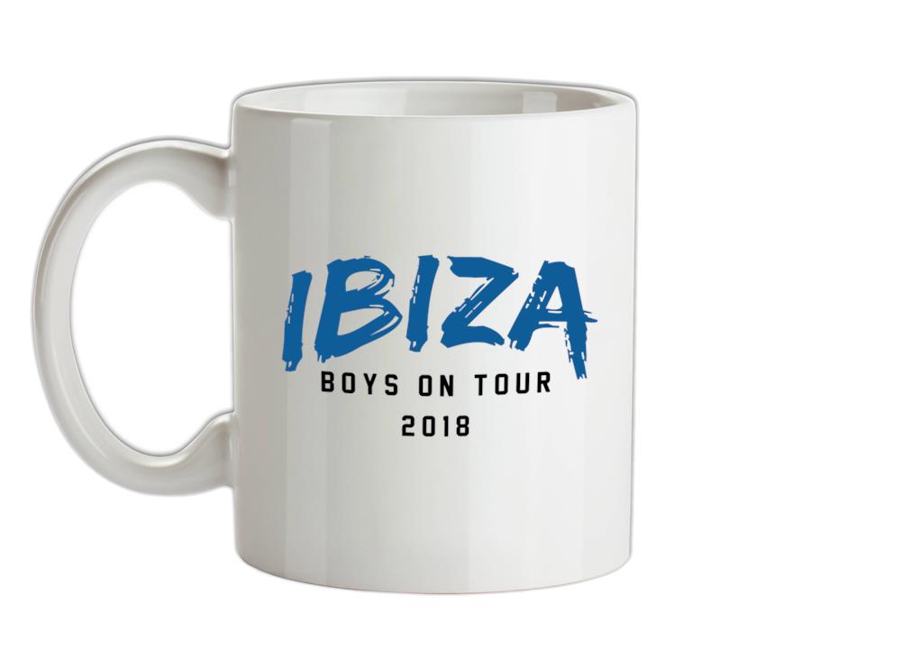 Boys On Tour Ibiza Ceramic Mug