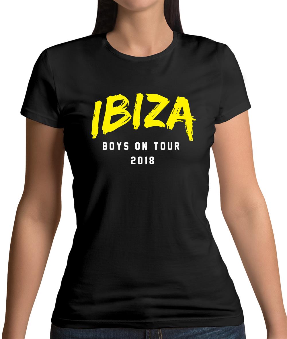 Boys On Tour Ibiza Womens T-Shirt Boys On Tour Ibiza Womens T-Shirt