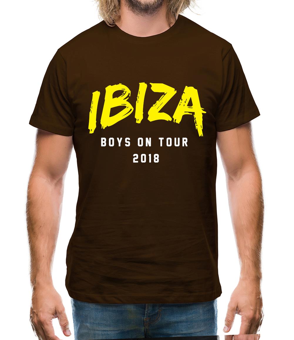 Boys On Tour Ibiza Mens T-Shirt Boys On Tour Ibiza Mens T-Shirt