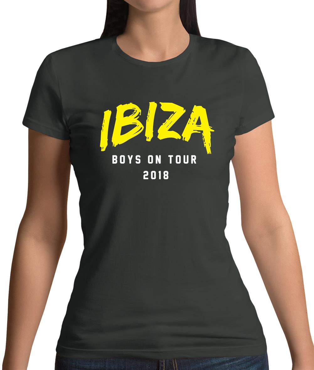 Boys On Tour Ibiza Womens T-Shirt Boys On Tour Ibiza Womens T-Shirt