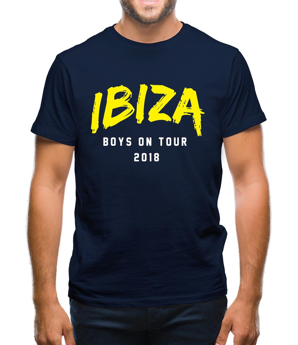 Boys On Tour Ibiza Mens T-Shirt Boys On Tour Ibiza Mens T-Shirt
