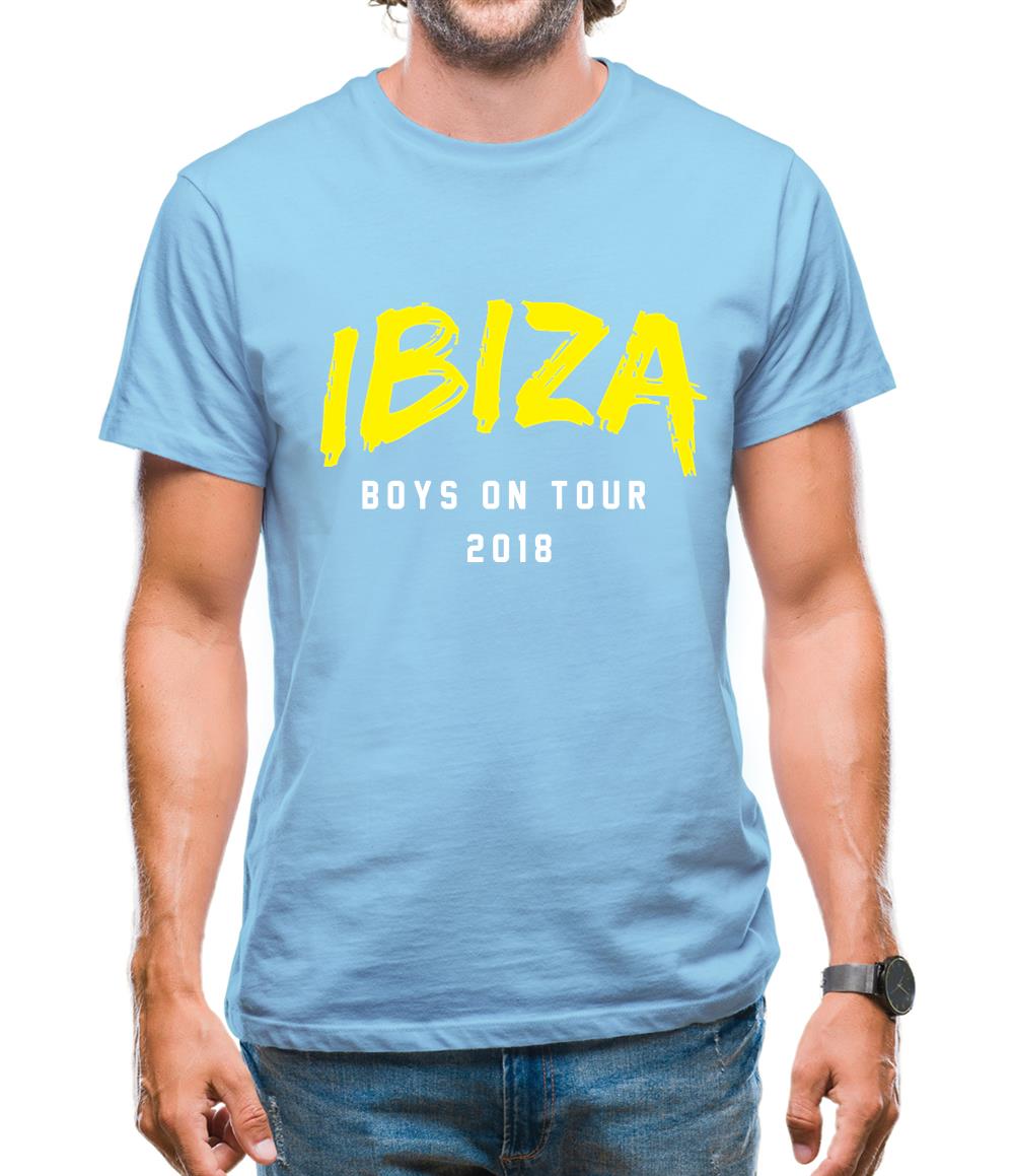 Boys On Tour Ibiza Mens T-Shirt Boys On Tour Ibiza Mens T-Shirt