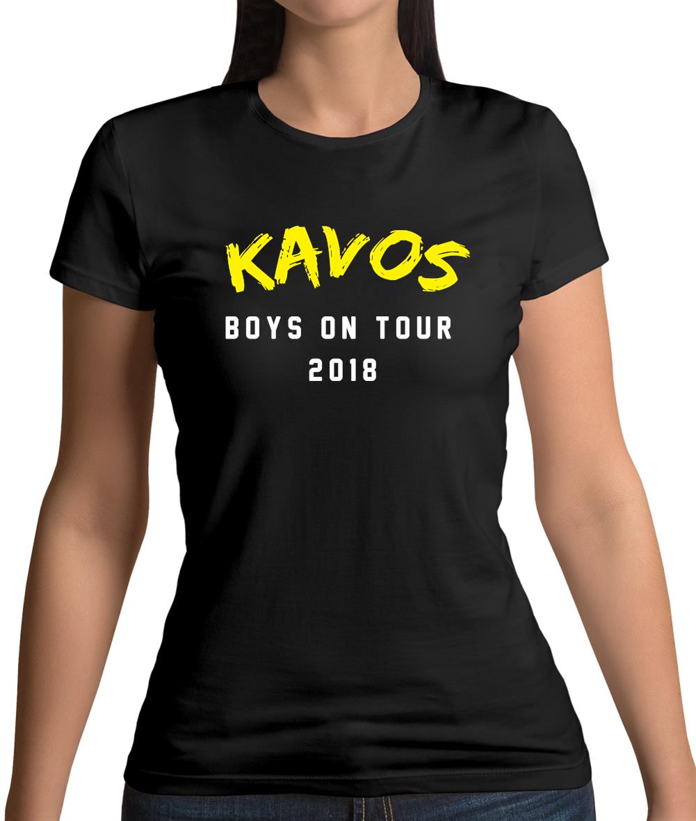 Boys On Tour Kavos Womens T-Shirt Boys On Tour Kavos Womens T-Shirt