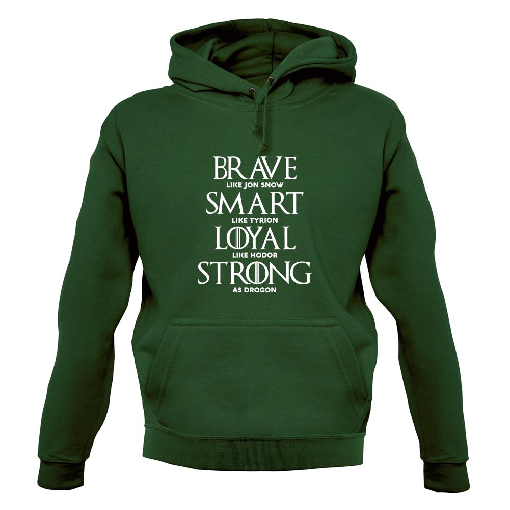 Brave Like Jon Snow Unisex Hoodie Brave Like Jon Snow Unisex Hoodie