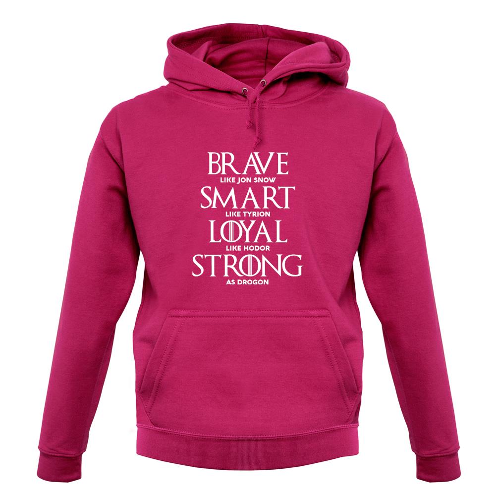 Brave Like Jon Snow Unisex Hoodie Brave Like Jon Snow Unisex Hoodie