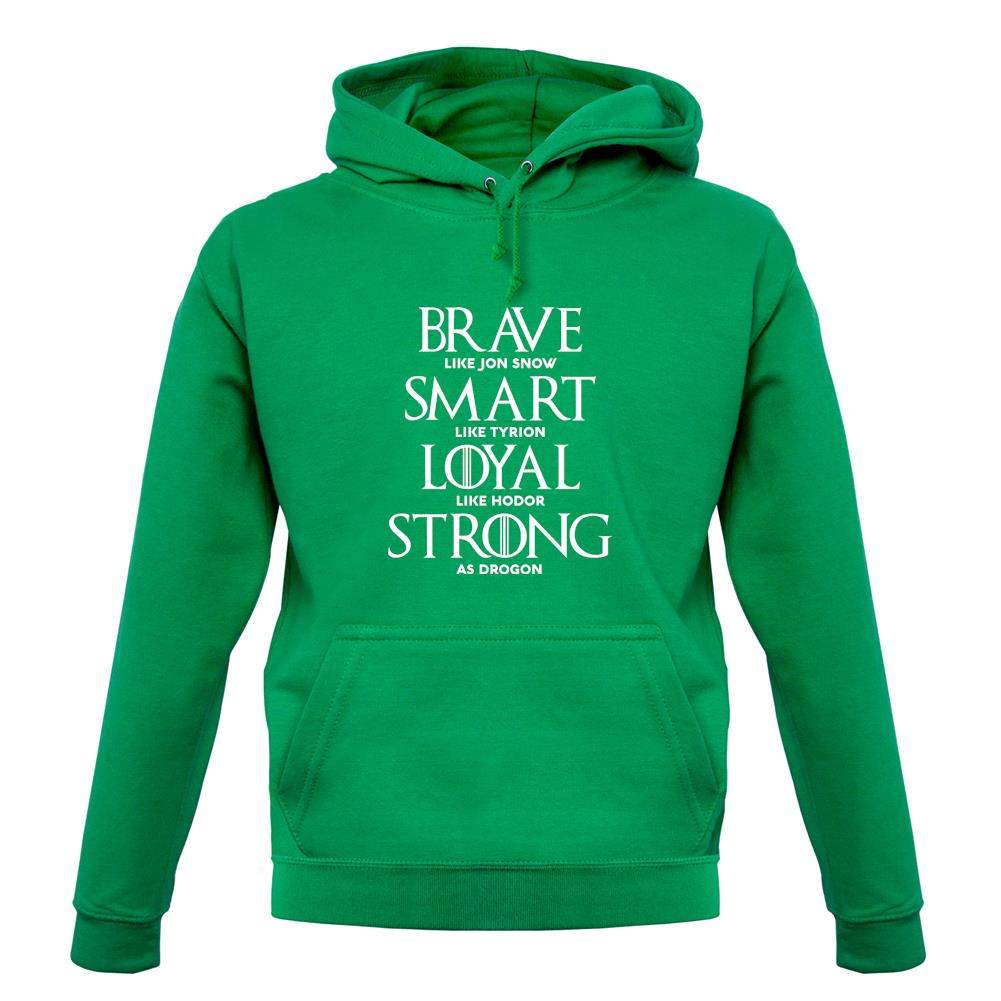 Brave Like Jon Snow Unisex Hoodie Brave Like Jon Snow Unisex Hoodie