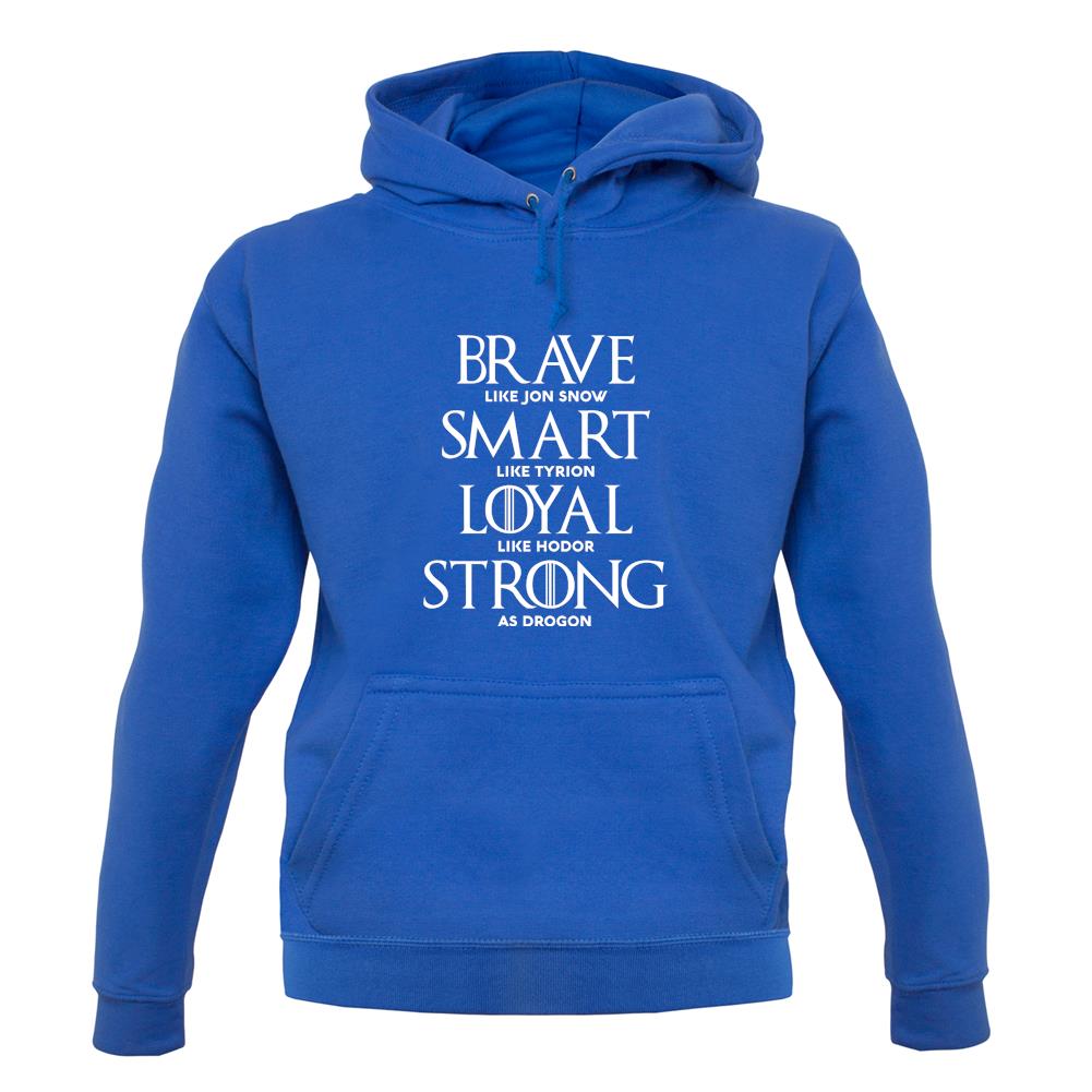 Brave Like Jon Snow Unisex Hoodie Brave Like Jon Snow Unisex Hoodie