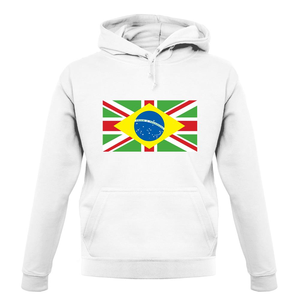 Brazil Union Jack Flag unisex hoodie Brazil Union Jack Flag unisex hoodie
