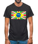 Brazil Union Jack Flag Mens T-Shirt Brazil Union Jack Flag Mens T-Shirt