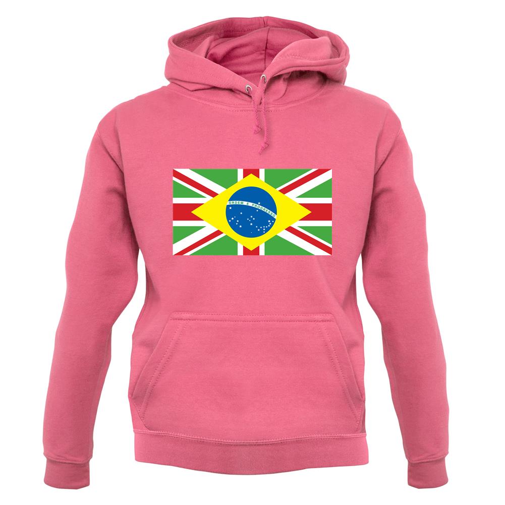 Brazil Union Jack Flag unisex hoodie Brazil Union Jack Flag unisex hoodie