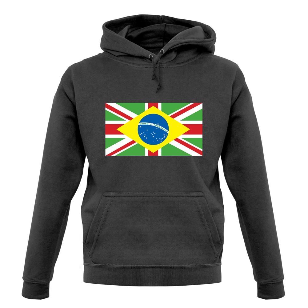 Brazil Union Jack Flag unisex hoodie Brazil Union Jack Flag unisex hoodie