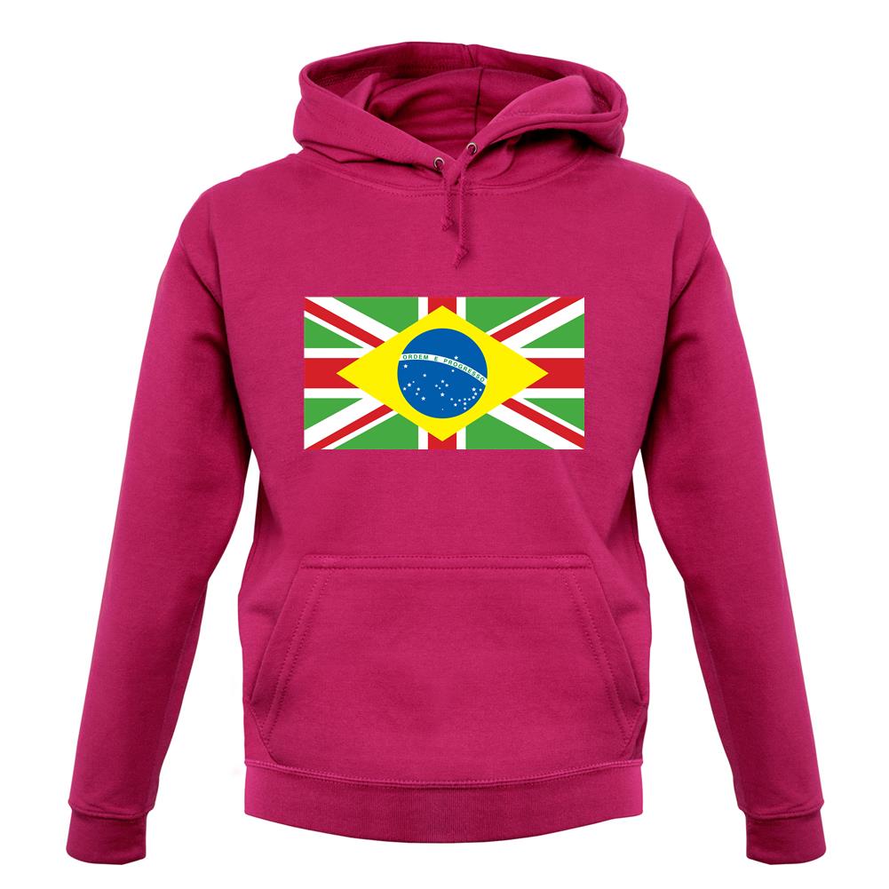 Brazil Union Jack Flag unisex hoodie Brazil Union Jack Flag unisex hoodie