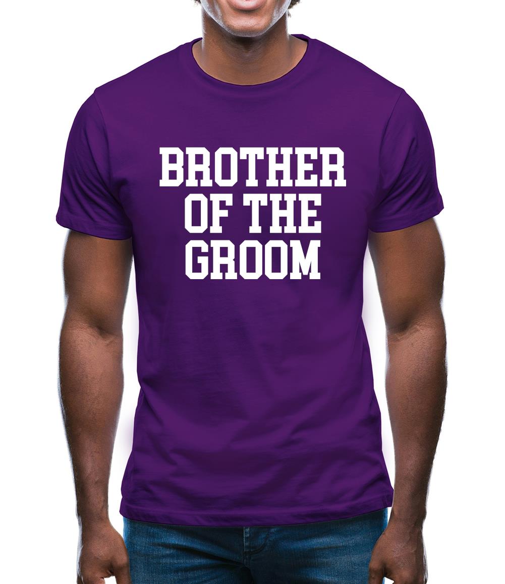 Brother Of The Groom Mens T-Shirt Brother Of The Groom Mens T-Shirt