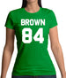 Brown 84 Womens T-Shirt Brown 84 Womens T-Shirt