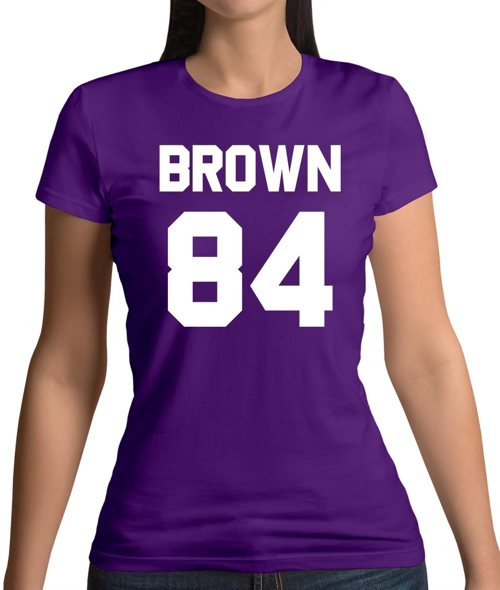 Brown 84 Womens T-Shirt Brown 84 Womens T-Shirt