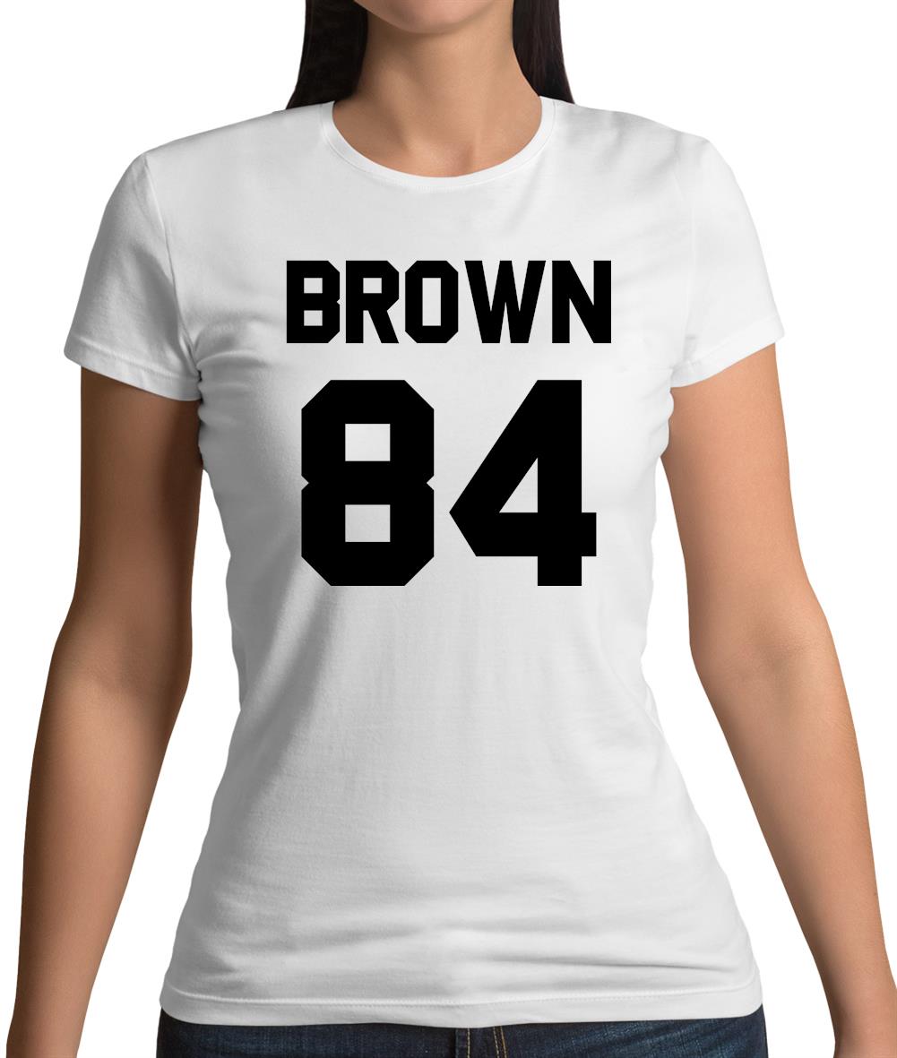 Brown 84 Womens T-Shirt Brown 84 Womens T-Shirt