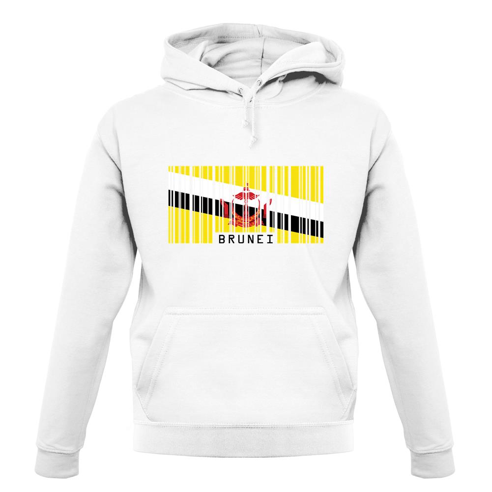 Brunei Barcode Style Flag unisex hoodie Brunei Barcode Style Flag unisex hoodie