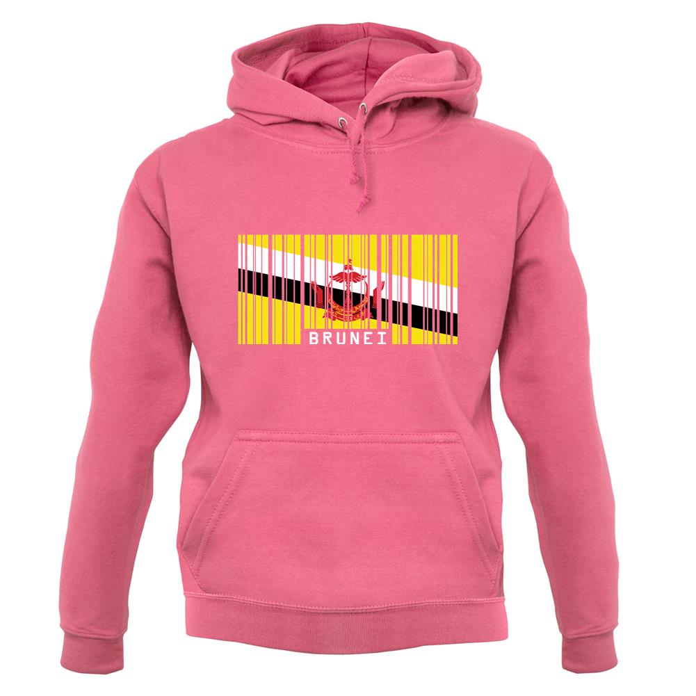 Brunei Barcode Style Flag unisex hoodie Brunei Barcode Style Flag unisex hoodie