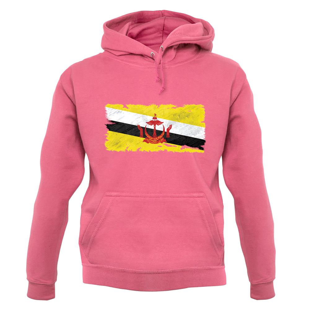 Brunei Grunge Style Flag unisex hoodie Brunei Grunge Style Flag unisex hoodie