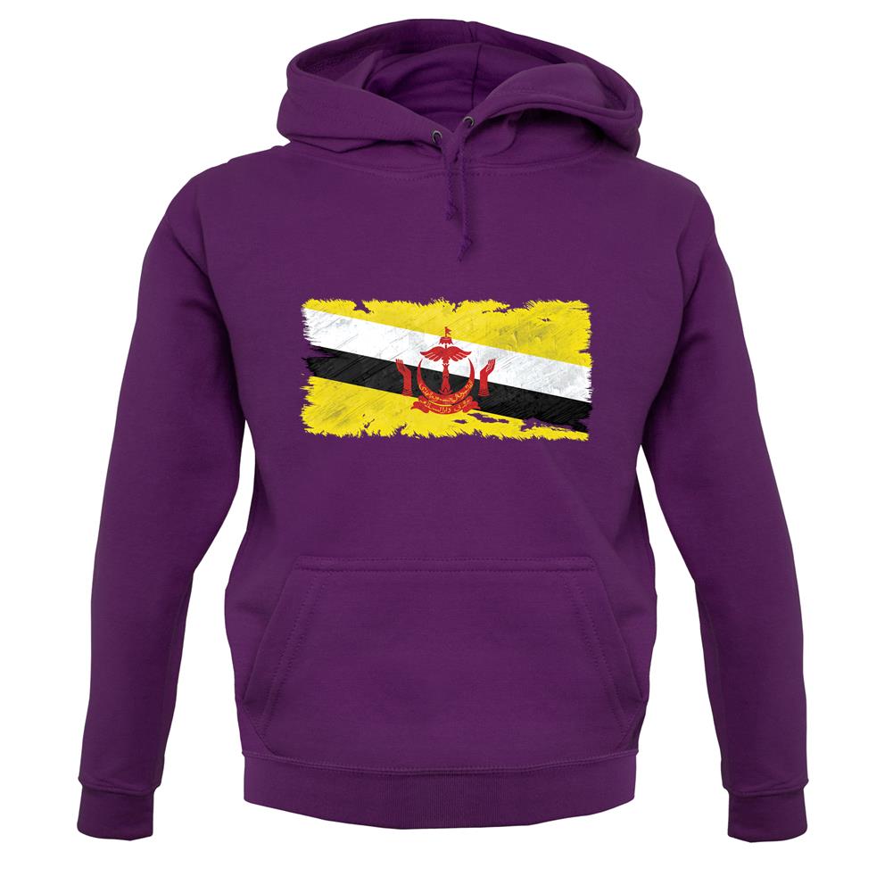 Brunei Grunge Style Flag unisex hoodie Brunei Grunge Style Flag unisex hoodie