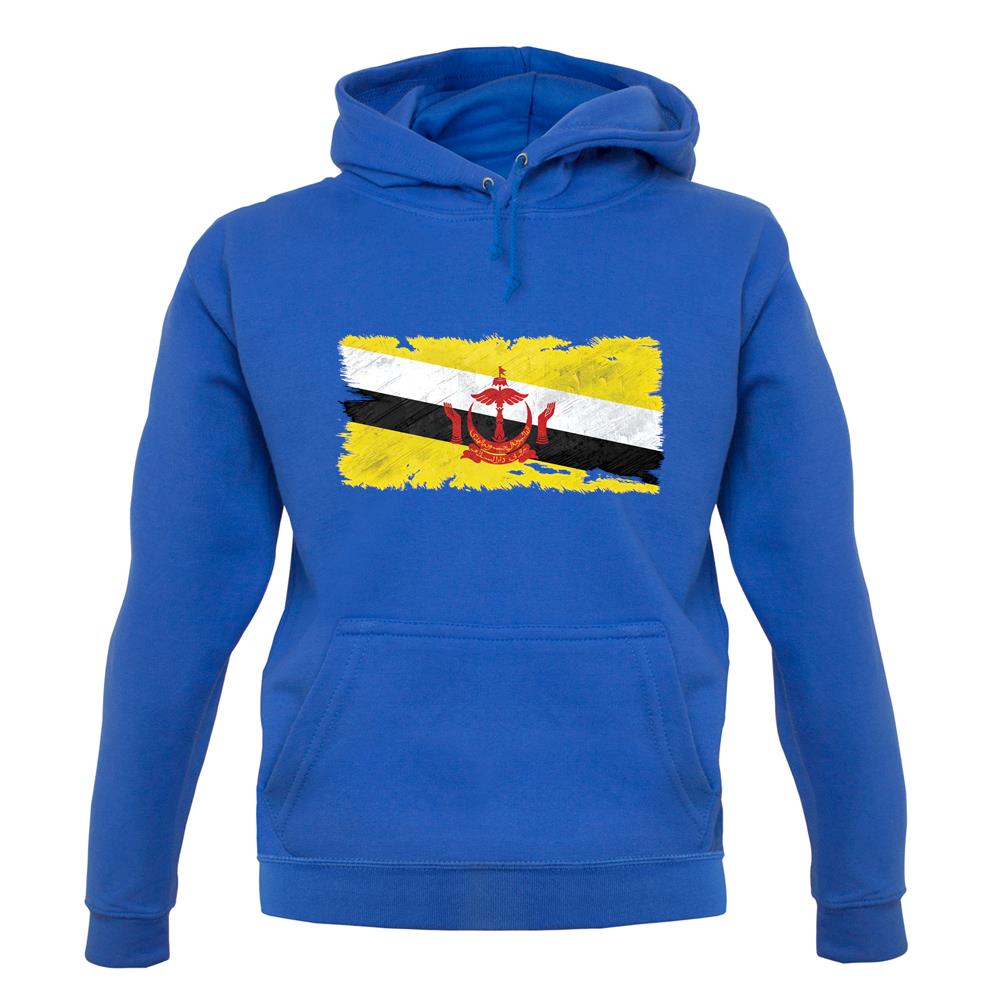 Brunei Grunge Style Flag unisex hoodie Brunei Grunge Style Flag unisex hoodie