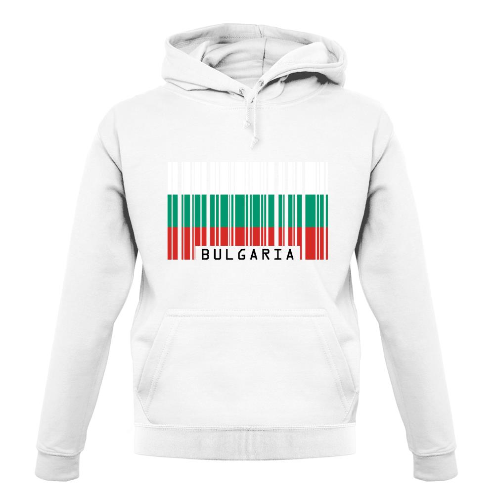 Bulgaria Barcode Style Flag unisex hoodie Bulgaria Barcode Style Flag unisex hoodie