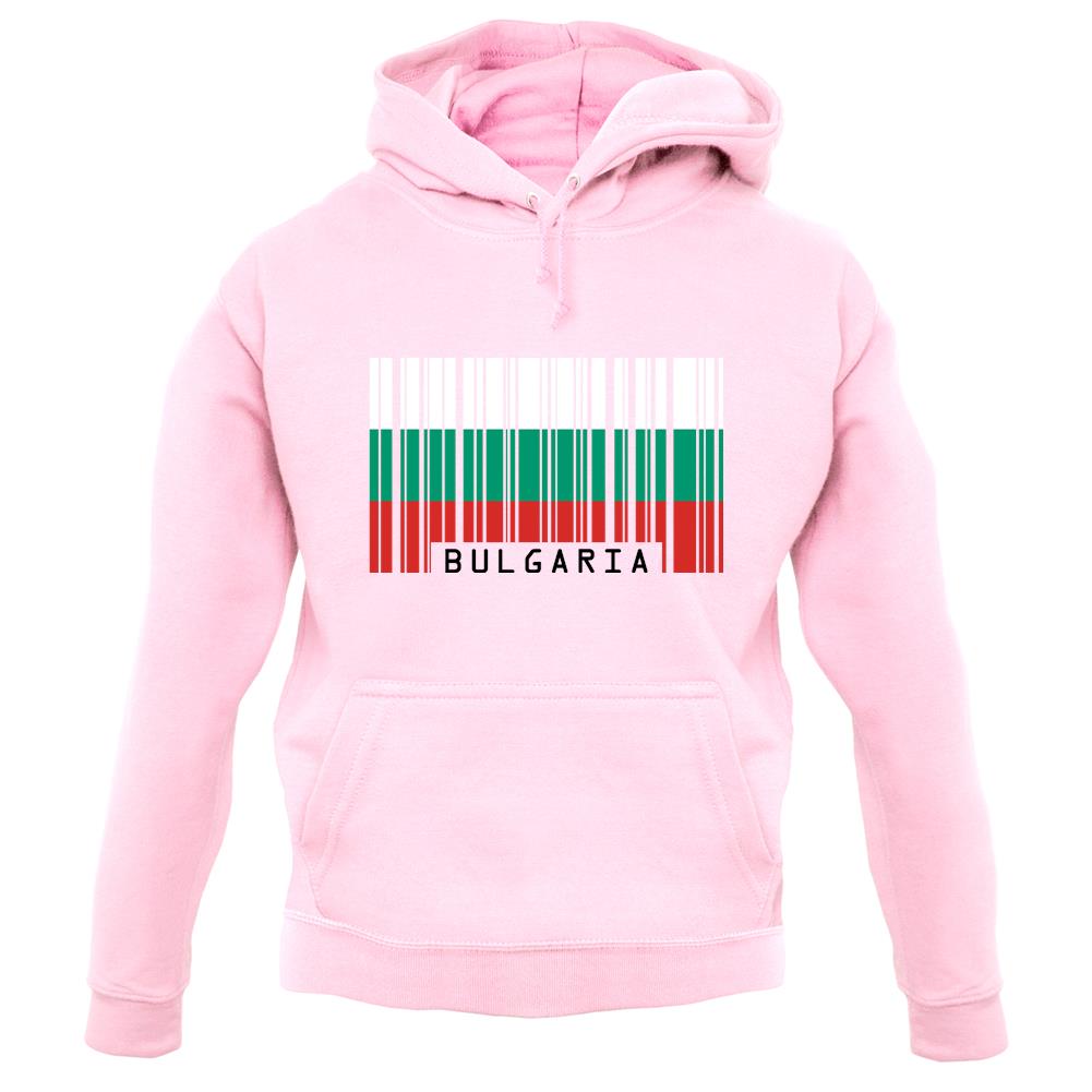 Bulgaria Barcode Style Flag unisex hoodie Bulgaria Barcode Style Flag unisex hoodie