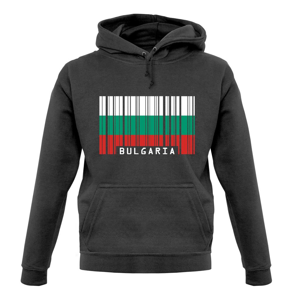 Bulgaria Barcode Style Flag unisex hoodie Bulgaria Barcode Style Flag unisex hoodie
