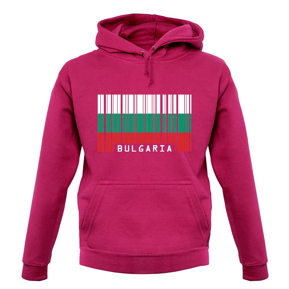 Bulgaria Barcode Style Flag unisex hoodie Bulgaria Barcode Style Flag unisex hoodie