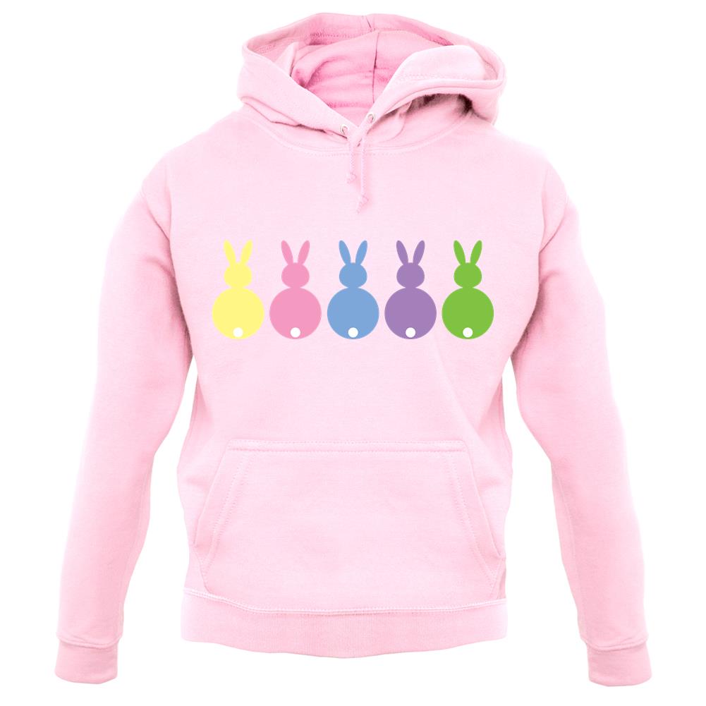 Multi Colour Easter Bunny's unisex hoodie Multi Colour Easter Bunny's unisex hoodie