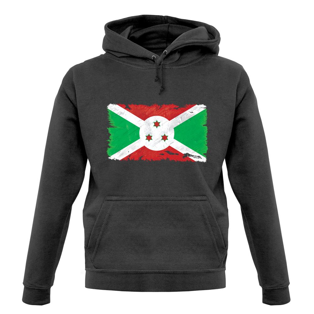 Burundi Grunge Style Flag unisex hoodie Burundi Grunge Style Flag unisex hoodie