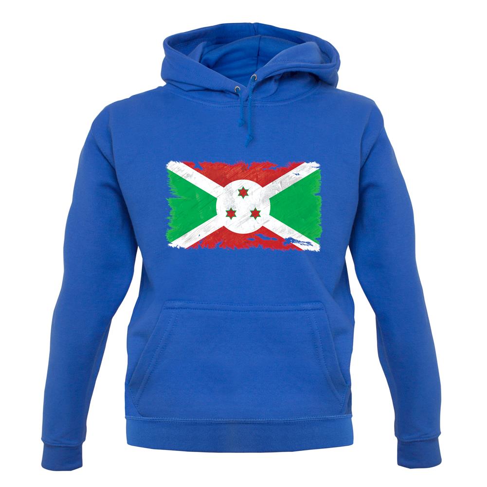 Burundi Grunge Style Flag unisex hoodie Burundi Grunge Style Flag unisex hoodie