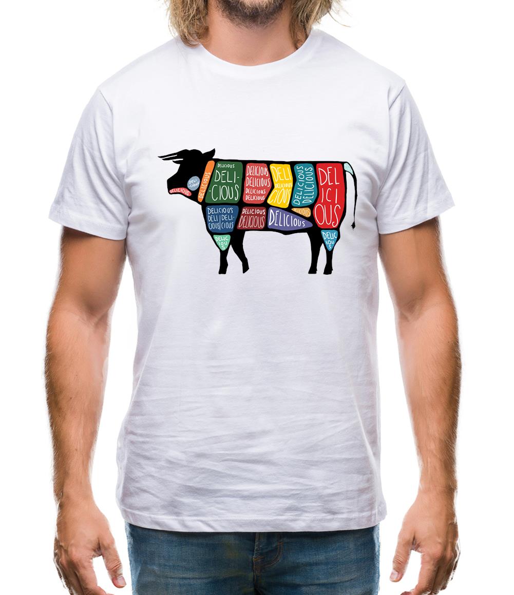 Delicious Cow Mens T-Shirt Delicious Cow Mens T-Shirt
