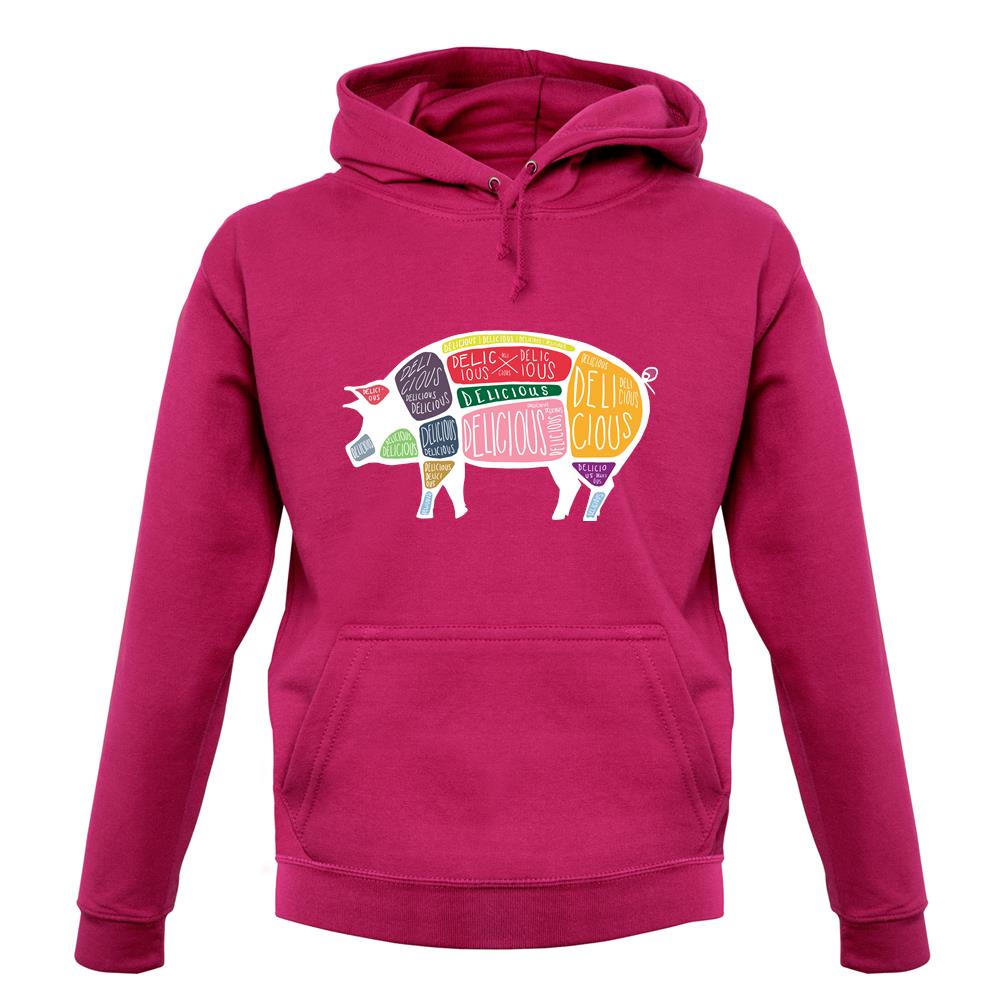 Delicious Pig unisex hoodie Delicious Pig unisex hoodie