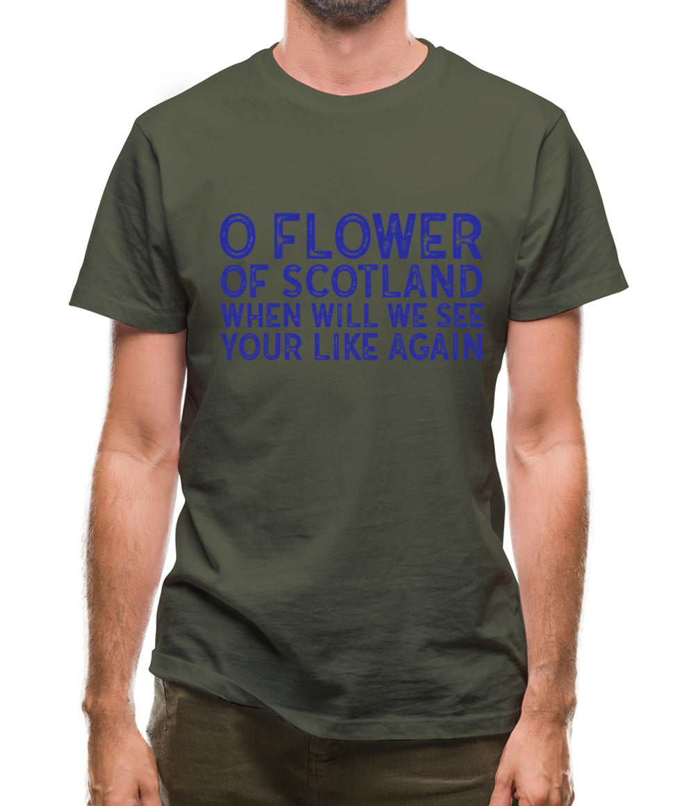 O Flower Of Scotland Mens T-Shirt O Flower Of Scotland Mens T-Shirt